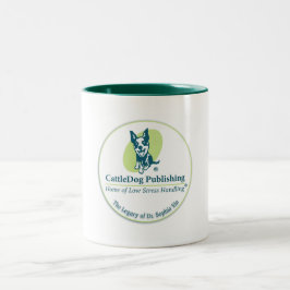 CattleDog-Tasse Zweifarbige Tasse