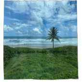 Cattlewash Beach, Barbados Duschvorhang (Vorderseite)