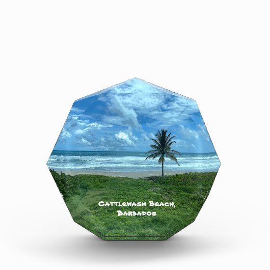 Cattlewash Beach, Barbados Fotoblock (Vorderseite)