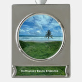 Cattlewash Beach, Barbados Ornament (Vorderseite)