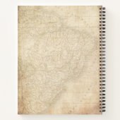 Cattleya Aclandiae Orchid Notebook - Chic Notizblock (Rückseite)