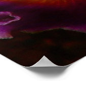 Cattleya Hybrid Orchid Poster (Ecke)