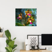 Cattleya Orchid Art Print -24x20 -andere Größen au Poster (Heimbüro)