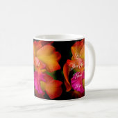 Cattleya-Orchid-Portrait Kaffeetasse (VorderseiteRechts)