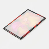 Cattleya Orchid Portrait Post-it Klebezettel (angewinkelt)