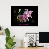 Cattleya Orchid Poster (Heimbüro)
