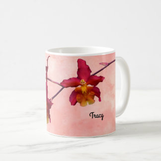 Cattleya Orchid-Tasse, Name hinzufügen Kaffeetasse