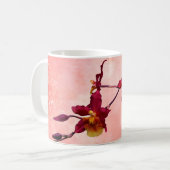 Cattleya Orchid-Tasse, Name hinzufügen Kaffeetasse (Vorderseite Links)