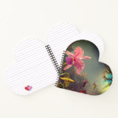 Cattleya Orchid und Three Hummingbirds Heade Notizblock (Innenseite)