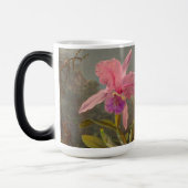 Cattleya Orchid und Three Hummingbirds Heade Verwandlungstasse (Links)