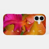 Cattleya-Orchideen-Porträt iPhone 16 Hülle (Rückseite (Horizontal))