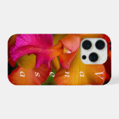 Cattleya-Orchideenporträt iPhone Hülle (Rückseite (Horizontal))