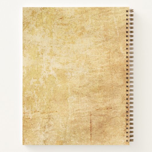 Cattleya quadricolor SpiralNotebook Notizblock (Rückseite)