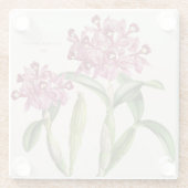 Cattleya skinnera von Bateman Orchid Print Glasuntersetzer (Rückseite)