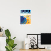 Cattolica Italien Jahrgang Reise Poster (Heimbüro)