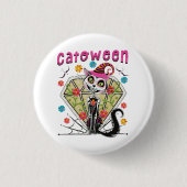 Cattoween Halloween Button (Vorderseite)