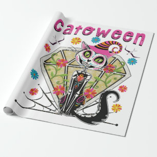 Cattoween Halloween Geschenkpapier