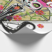 Cattoween Halloween Geschenkpapier (Ecke)