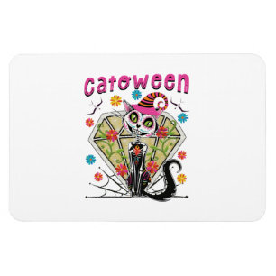 Cattoween Halloween Magnet