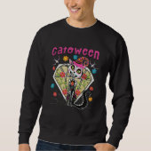 Cattoween Halloween Sweatshirt (Vorderseite)