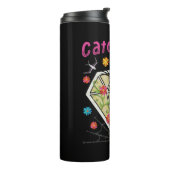 Cattoween Halloween Thermosbecher (Nach links gedreht)