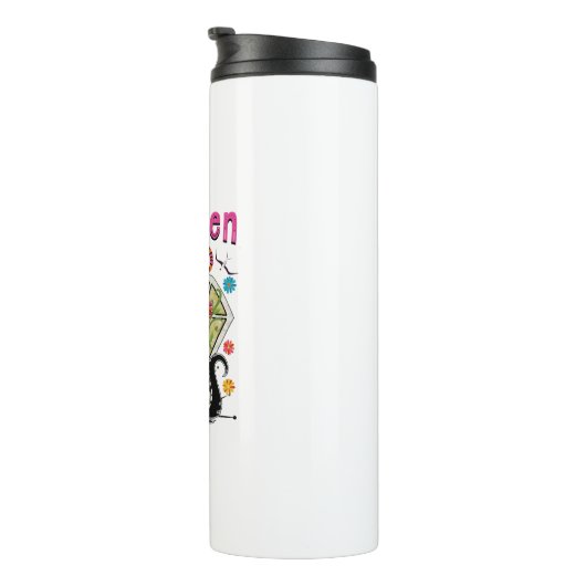 Cattoween Halloween Thermosbecher (Nach rechts gedreht)