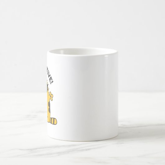 Cattraktiver, sonniger, attraktiver Cat Pub Kaffeetasse (Mittel)