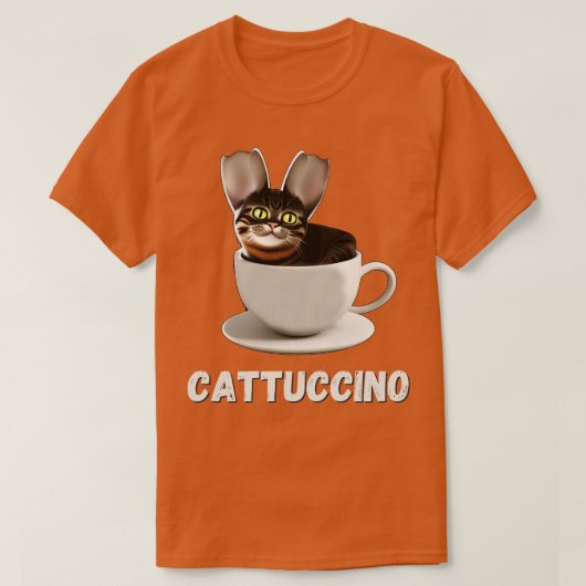 Cattuccino T-Shirt (Design vorne)
