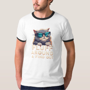 "Catty Chaos: 'FLUSS RUND UM UND FINDE heraus' TT- T-Shirt