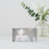 Catty Visitenkarte (Stehend Vorderseite)