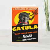 Catula Halloween Karte (Vorderseite)
