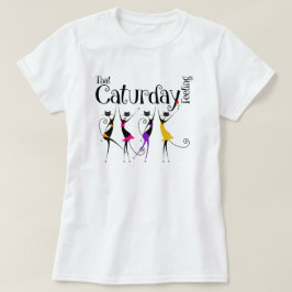 Caturday Cat Lover T - Shirt