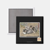 Caturday Conga Line Magnet (Vorderseite/Rückseite)