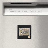 Caturday Conga Line Magnet (In Situ (Geschirrspüler))