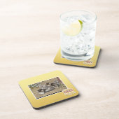 Caturday Conga-Linie Getränkeuntersetzer (Rechte Seite)