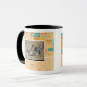 Caturday Conga-Linie Tasse (Vorderseite Links)