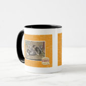 Caturday Conga-Linie Tasse (Vorderseite Links)