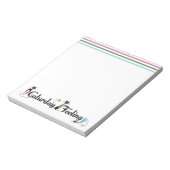 Caturday Gefühl Notepad Notizblock (Rotiert)