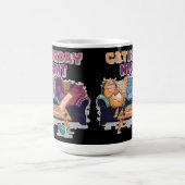 Caturday Night Kaffeetasse (Mittel)