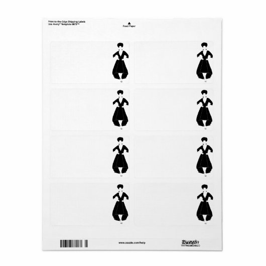 Catwalk-Label (Vorne)