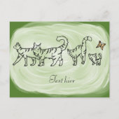 Catwalk, persönlich postkarte (Vorderseite)