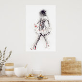 Catwalk Poster (Küche)