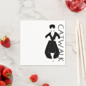 Catwalk Serviette (Beispiel)