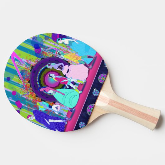 CATWALK TISCHTENNIS SCHLÄGER (Seitenansicht)