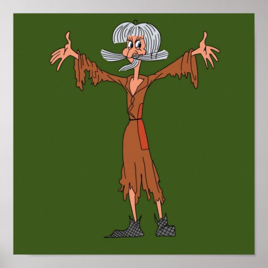 Catweazle Cartoon Poster (Vorne)