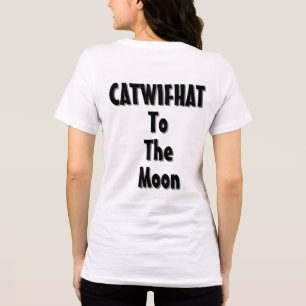 Catwifhat - Cat Meme Coin Tri-Blend Shirt