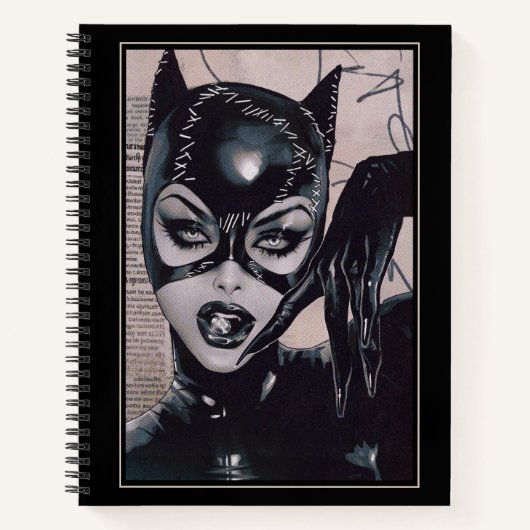 Catwoman #50 Sozomaika Cover Illustration Notizblock (Vorderseite)