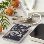 Catwoman #50 Sozomaika Cover Illustration Schlüsselanhänger (Vorderseite rechts)