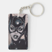 Catwoman #50 Sozomaika Cover Illustration Schlüsselanhänger (Rückseite)