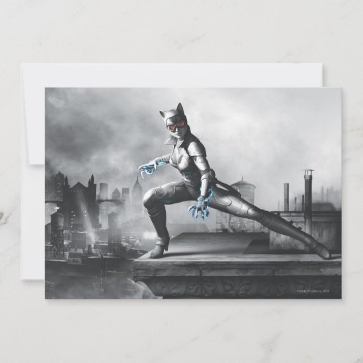 Catwoman - Blitze Einladung (Vorderseite)